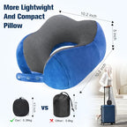 Neck Pillow for Traveling (Dark Blue)
