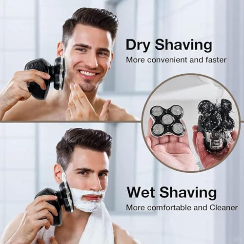 Shaver Replacement Head Compatible with Remington Electric Shaving (Black)