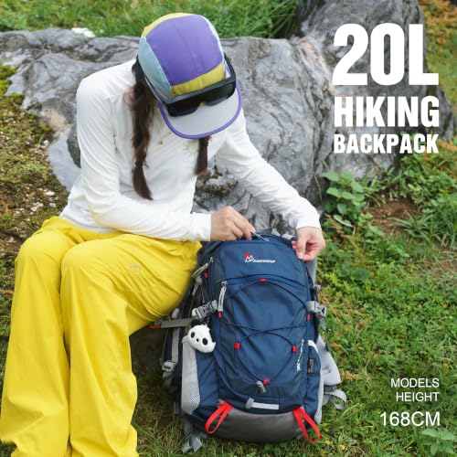 20L Hiking Backpack (Blue&orange-20l / 20L)