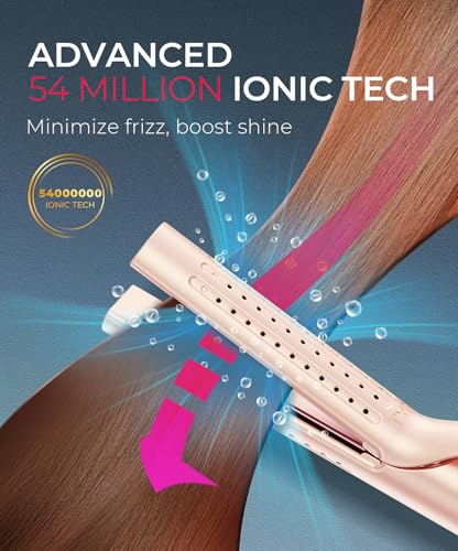 Airflow 2.0 Curling Iron Flat Iron (Gold Blush)