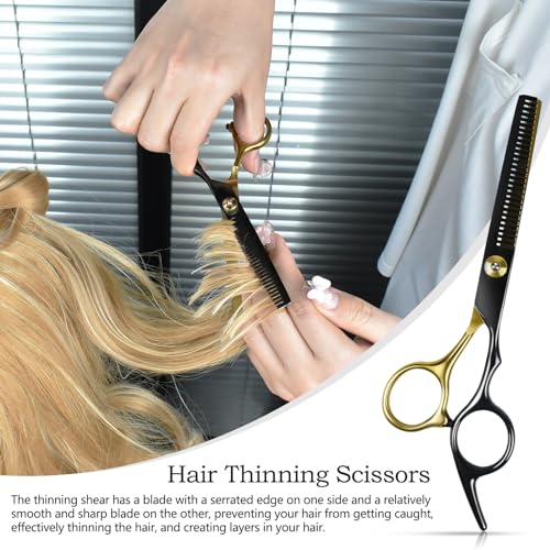 12 PCS Hair Cutting Scissors Set