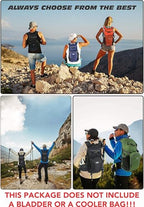 Small Hiking Daypack 15L for Running Cycling (Lime)