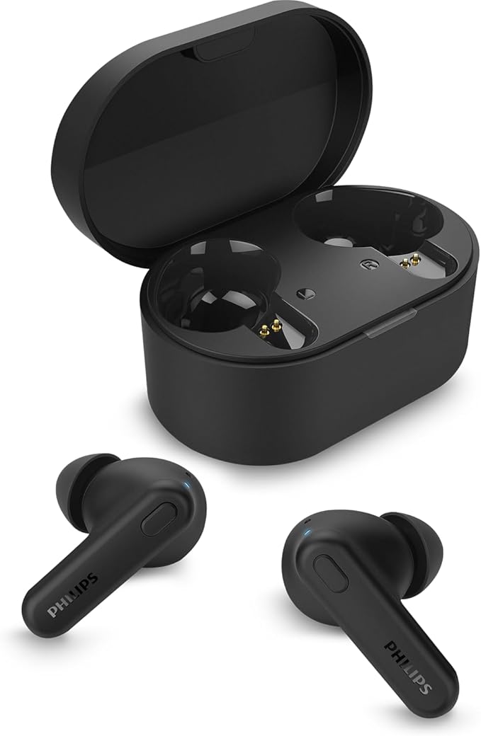 PHILIPS TAT1108 Wireless Earbuds, True Wireless Headphones, Powerful Bass by PhilipsSound