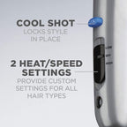 Conair 3-in-1 Styling Hair Dryer,1875W Hair Dryer with 3 Attachments,(Pack of 4)
