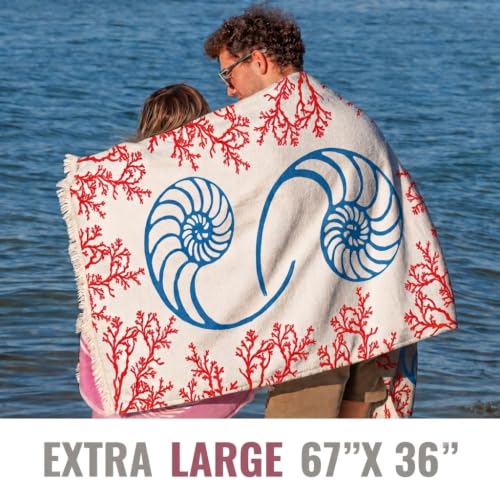 Turkish Beach Towel (Coral Reef)