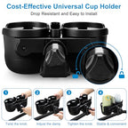 Stroller Cup Holder with Phone Holder (Double Holder-Other Shape)