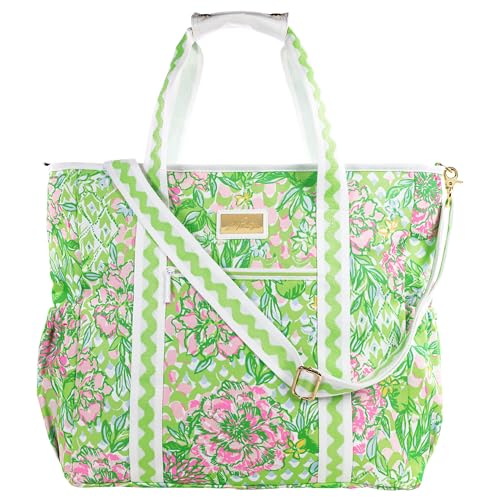 Insulated Cooler Tote (Lime Feeling Good)