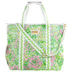 Insulated Cooler Tote (Lime Feeling Good)