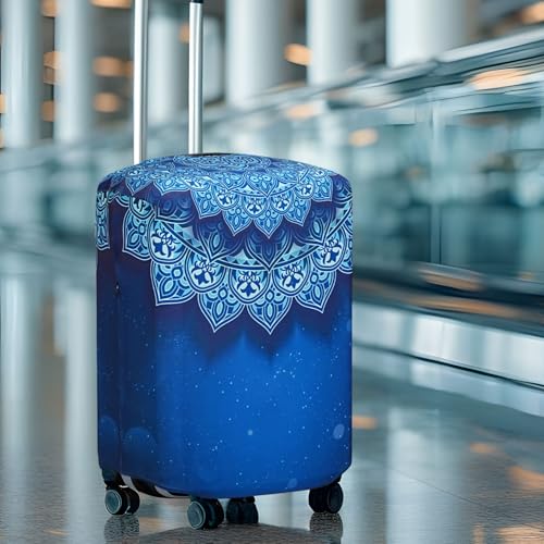 Luggage Cover Fits 31 (XL / Blue Violets)