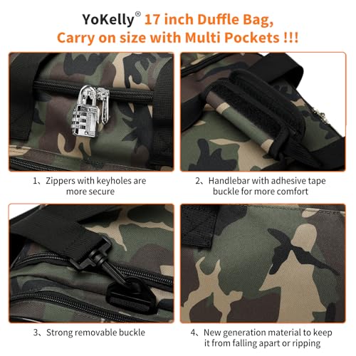 17 inch Small Duffle Bag (Camo / 17 inch)