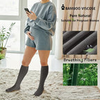 Viscose Made from Bamboo Compression Socks for Women&Men 20 (Small / 4 Pair-mix6)