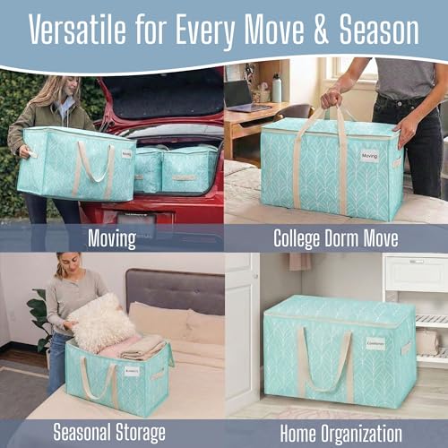 10 Pack Heavy Duty Moving Bags (10 Pack / Evergreen)