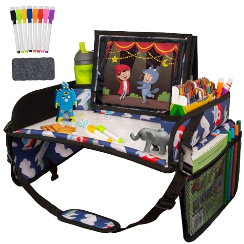 Kids Travel Tray for Car (Airplanes)