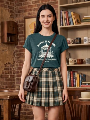 Fall Leaf Shirts 1779 Autumn Festival Short Sleeve Tee Tops (XX-Large / Darkgreen3)