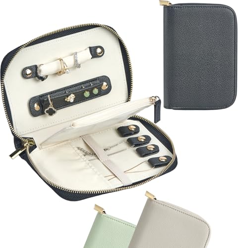 Travel Jewelry Organizer Case (New Medium Black)
