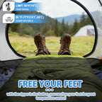 Camping Sleeping Bag (Olive Green)