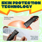 Manscape Groin & Body Hair Trimmer for Men (Black)