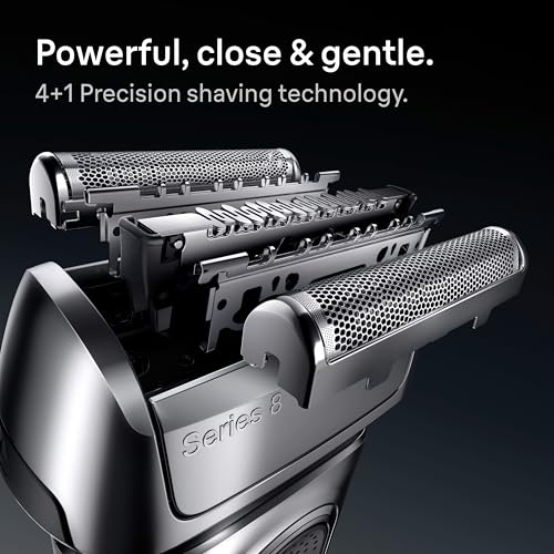 Series 8 8567cc Electric Razor for Men (Silver / 6 Piece Set)