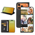 Custom Wallet Phone Case for iPhone 17 Pro Max (iPhone 17 Pro Max / Black-D)