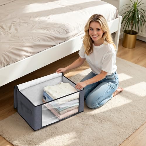 35L Closet Organizers (8 Pack-35l / Grey)
