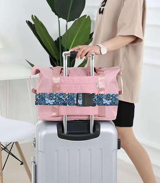 Luggage Straps for Suitcases Travel Belt Accessories, Cute Suitcase Strap - Image 4