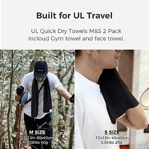 Ultralight Quick Dry Towel (M&S / Grey)