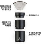 Nest Pour Over Coffee Set, Transportable and Compact Pour Over Set - Image 3