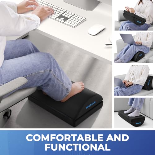 Foot Rest Under Desk (Black / X-Large)