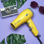 Compact Ionic Travel Hair Dryer (Yellow)