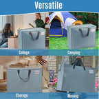 Heavy Duty Moving Bags (Light Blue / 27 Gallon-4 Pack)