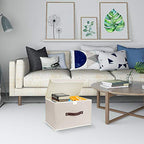 Collapsible Storage Boxes (set of 3 / Beige)