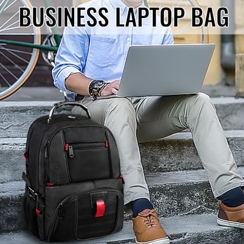 Large Laptop Backpack for Men (18.4 Inch / Black)