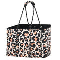 Neoprene Multipurpose Beach Bag Tote Bag (Leopard / X-Large)
