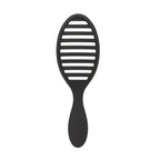 Wet Brush Ceramic Speed Dry Hair Brush, Black - Vented Design & Soft HeatFlex Bristles for Blow-Dry Safe Styling - Ergonomic Handle for Pain-Free Detangling - Hair Accessories for All Hair Types