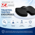 Doctor Recommended Seat Cushion (Black / Large)