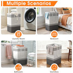 4 Pack Large Laundry Baskets (4 x 88L)