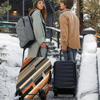 Modern Geometric Luggage Cover (#2 / S(fits 20-22inch suitcase))