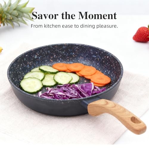 2 Piece Nonstick Set (Black / 2-Piece Set,11" skillet)