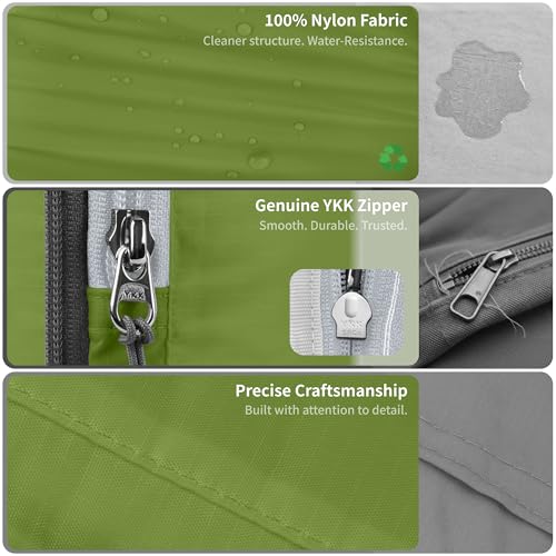 Compression Packing Cubes Set (Green / 3PCS)