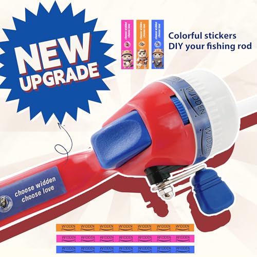 Kids Fishing Pole (red)