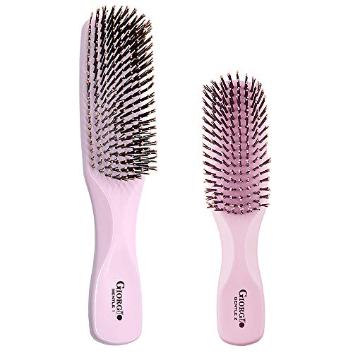 Gentle Pink Hair Brush Set (Set / Pink)