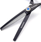 6 Inch Professional Hairdresser Scissors Left Handed Hairdresser Scissors Set (6-inch 2pc-B)