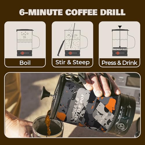 Portable Camping Coffee Maker (Bloom)