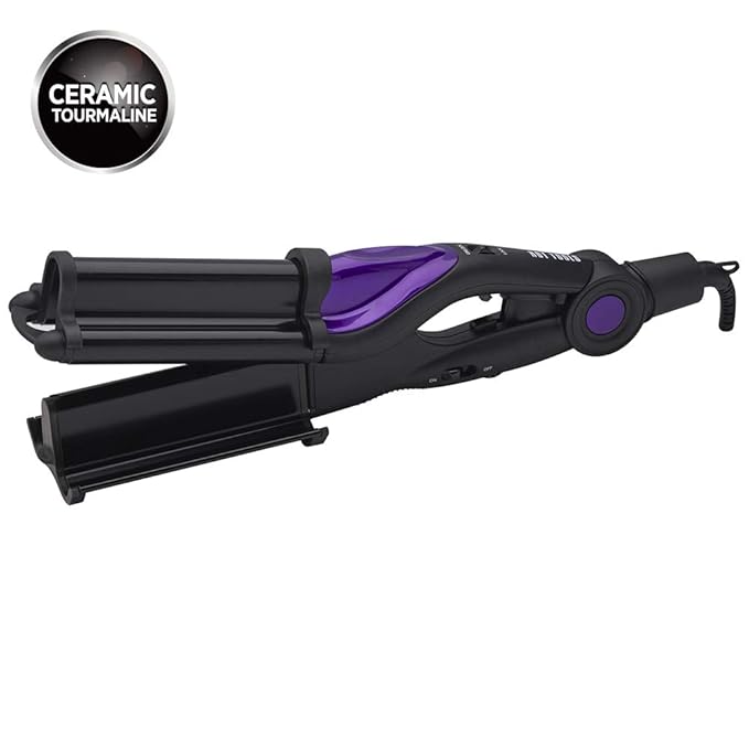 Hot Tools U-HC-8103 Ceramic Tourmaline Deep Waver, Black