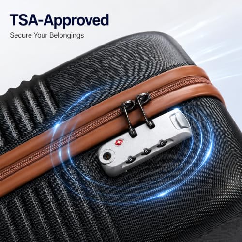 Luggage Sets 3Piece (Black / 3 Piece Sets (20/BP/TB))