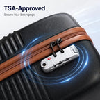 Luggage Sets 3Piece (Black / 3 Piece Sets (20/BP/TB))