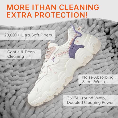 1PCS Gray Shoe Washing Machine Bags for All Shoe Types (Gray / 1PCS)