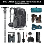 50L Hiking Backpack (50l Black / 50L / Daypack Backpacks)