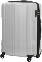 LEGEND WALKER BLADE-Ultralight PC Fiber Luggage 26-inch, 5604-59-WHCB by LEGENDWALKER