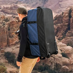 32 Inch Rolling Duffle Bag (Navy / Upgraded Oxford)